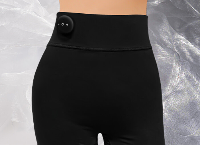 High waist design
Tight belly