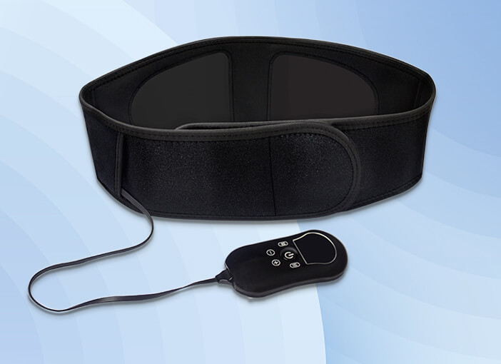 Handheld Wired Dual Channel Control Heated Massage Belt