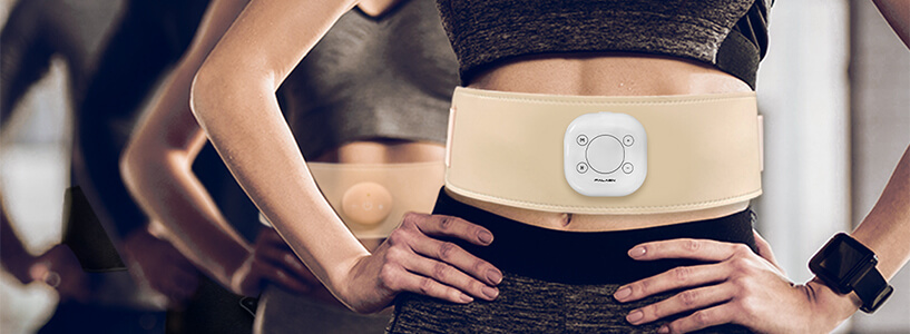 Portable fitness shaping waistband